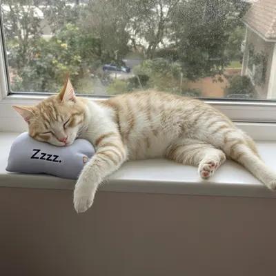 Sweet Dreams on the Windowsill