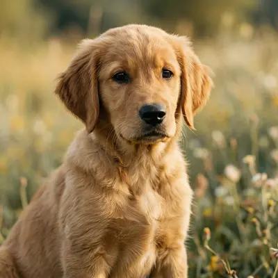 Golden retriever puppy