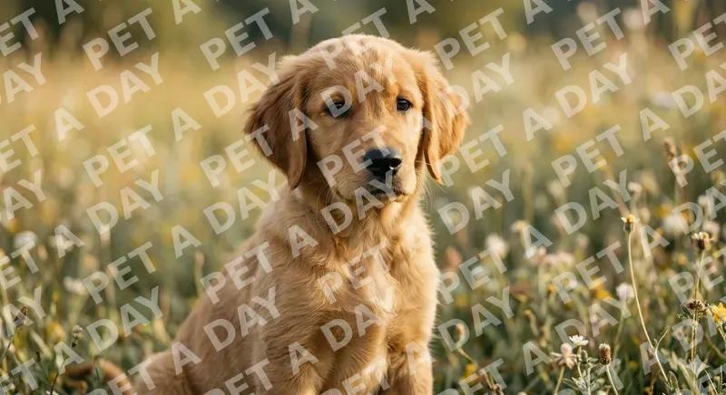 Golden retriever puppy